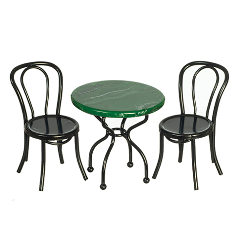 Green Marble Table Set/3